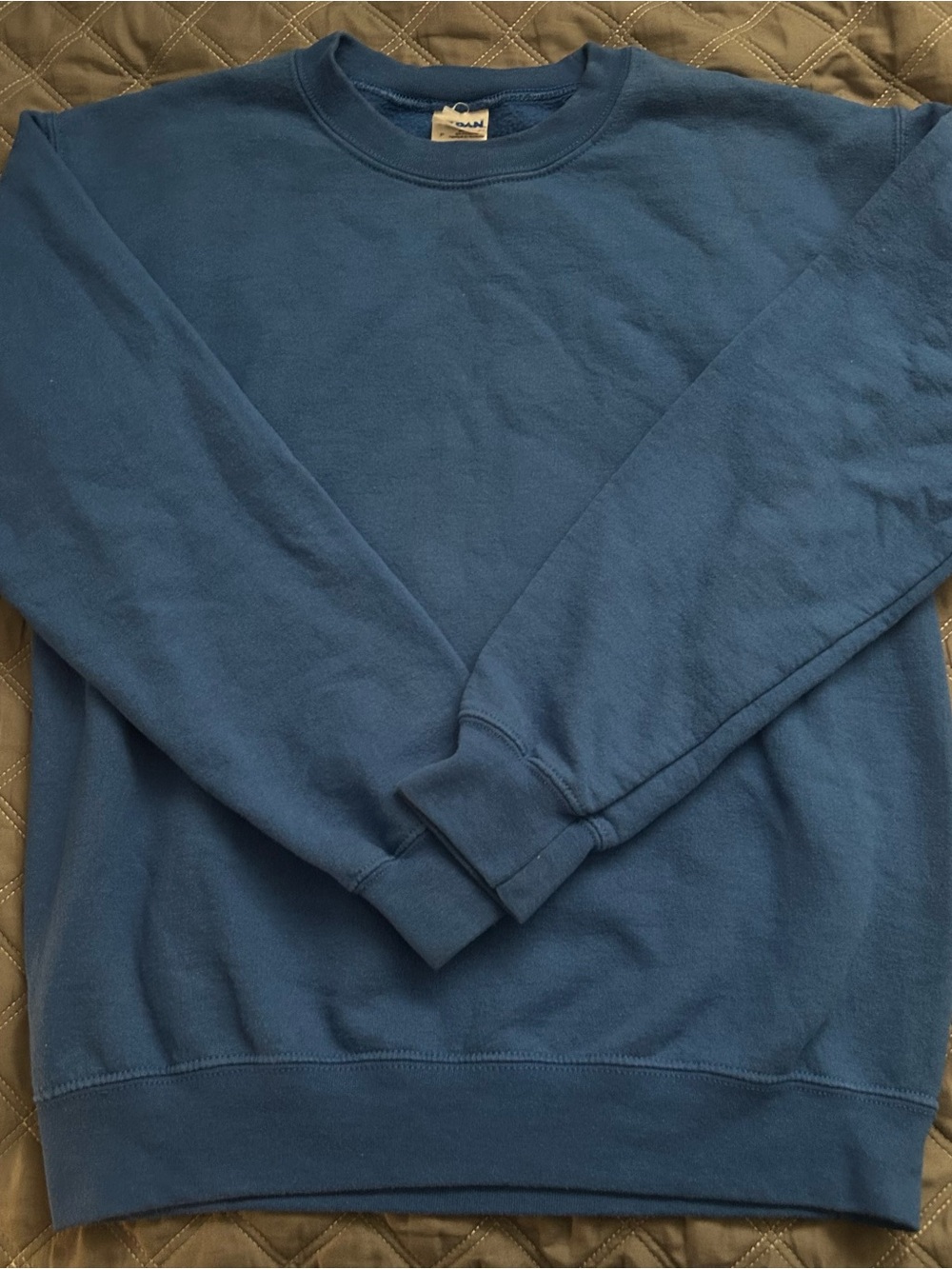 Gildan Men's Crewneck Sweatshirt in Blue